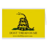 Don't Tread On Me cards