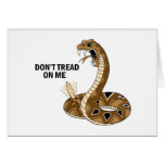 Don't Tread On Me Card