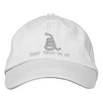 Don't Tread On Me Embroidered Hat