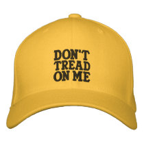 Don't Tread On Me Embroidered Baseball Cap