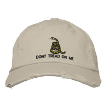 Don't Tread On Me Embroidered Hat
