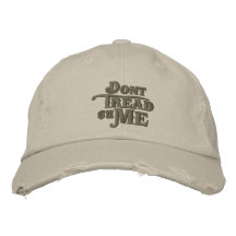 Dont Tread on Me Embroidered Hats
