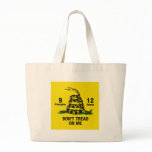 Don't Tread on Me Flag 9 Principles 12 Values bags