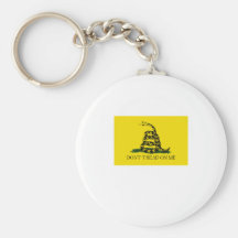 Don't Tread on Me Flag Key Chains