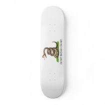 Dont Tread On Me Gadsden American Revolution Flag Skate Board