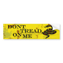 Dont Tread on Me - Gadsden Flag Bumper Stickers