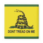 Dont Tread On Me: Gadsden Flag Refrigerator Magnets