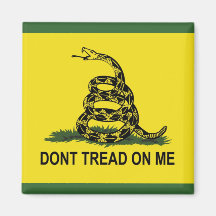 Dont Tread On Me: Gadsden Flag Refrigerator Magnets