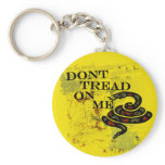 Dont Tread on Me Gadsden Flag/Symbol keychains