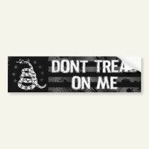 Dont Tread On Me II Bumper Sticker bumper stickers