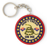 Don't Tread On Me keychains
