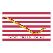 Don't Tread on Me Navy Jack Stickers stickers