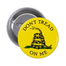 Dont Tread On Me Pinback Button
