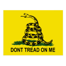Dont Tread On Me Post Cards