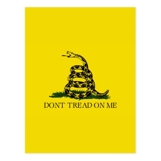 Don't Tread On Me Post Cards