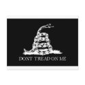 Don't Tread On Me postcards