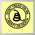 Don't Tread on Me Poster