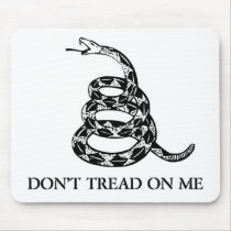 Don't Tread on Me Snake Mousepad