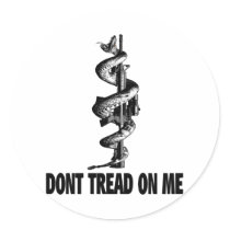 Dont Tread On Me Sticker