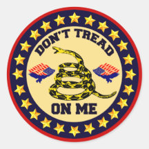 Don't Tread On Me Stickers