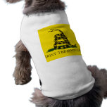 DONT TREAD ON ME, The Gadsden Flag pet clothing