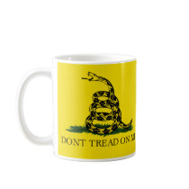 DONT TREAD ON ME, The Gadsden Flag Coffee Mug
