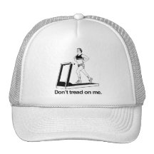 Don't tread on me treadmill.png hat
