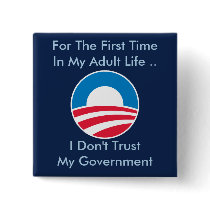 Don't Trust Government Button