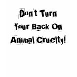 Don't Turn Your Back t-shirts