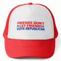 Don't Vote Republican hats