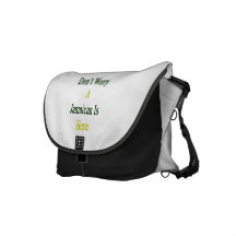 Don't Worry A Jamaican Is Here Courier Bags