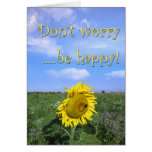Don't worry... be happy! cards