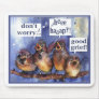 don't worry be happy humor mouse mats