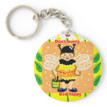 Don't worry, Bee happy keychains