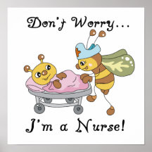 Don't Worry I'm a Nurse T-shirts and Gifts Print
