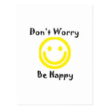 Dont worry post cards