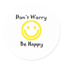 Dont worry sticker