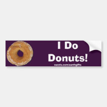 DONUT FUN Bumper Sticker