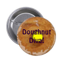 DONUT FUN Button - Pin Collection
