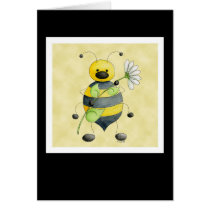 Doodle Bug Bumble Bee Card