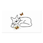 Doodle Cat Business Cards