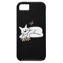 Doodle Cat iPhone 5 Case