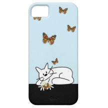 Doodle Cat iPhone 5 Cover