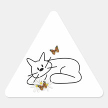 Doodle Cat Sticker