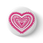 Doodle heart 5 pink