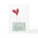 doodle Heart Valentines Day Card