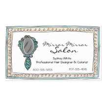 Doodle Mirror Business Cards