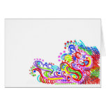Doodlebug Red Graffiti Card