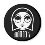 Doom Betty magnets