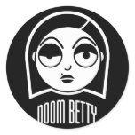 Doom Betty stickers